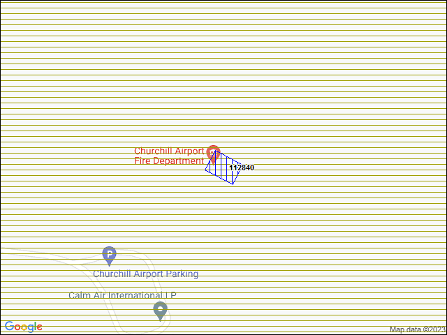 A map of the area immediately surrounding building number 112840