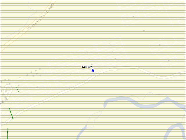 A map of the area immediately surrounding building number 140862